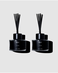 Kirri by Scent Australia Home - Coral Reed Diffuser Duo - Designer Range (Formerly Aqua Positano)
