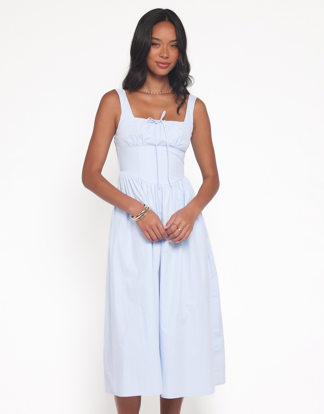 Petal & Pup - Kinslee Midi Dress - Blue