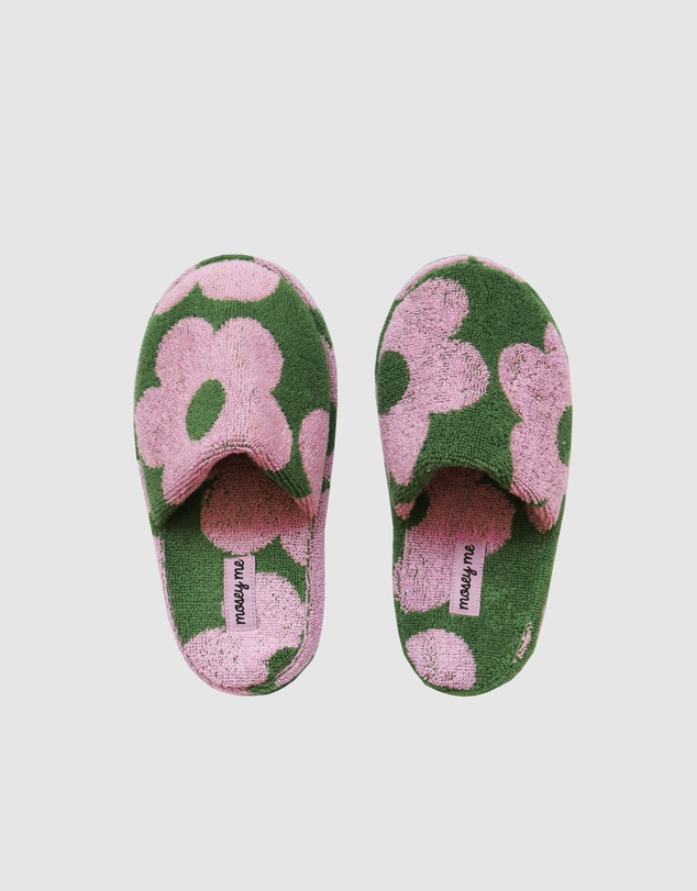 Mosey Me - Flowerbed Terry Slipper