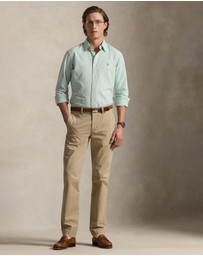 Polo Ralph Lauren - Custom Fit Striped Oxford Shirt - ICONIC EXCLUSIVE