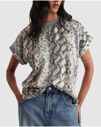 Decjuba - Annmaree Satin Tee