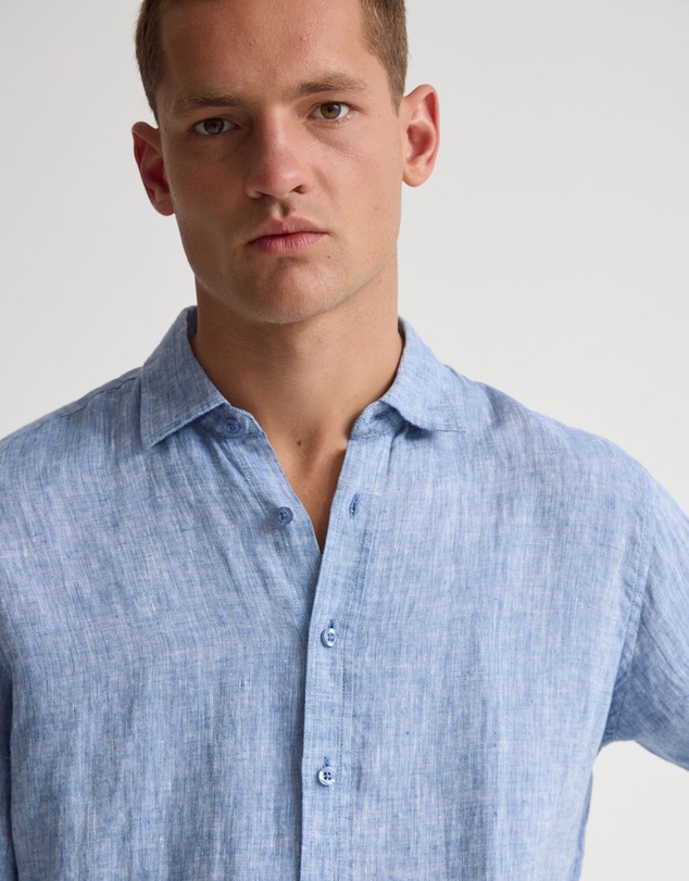 Oxford - Cooper Organic Linen Shirt Long Sleeve