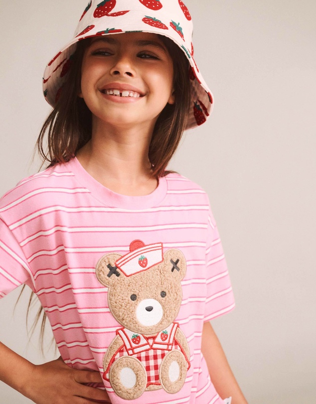 Huxbaby - Nautical Huxette Slouchy Tee - Babies-Teens