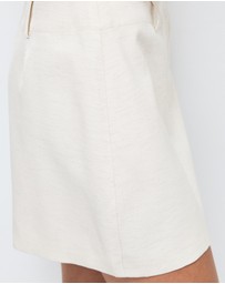 AERE - Leni Tailored Mini Skirt