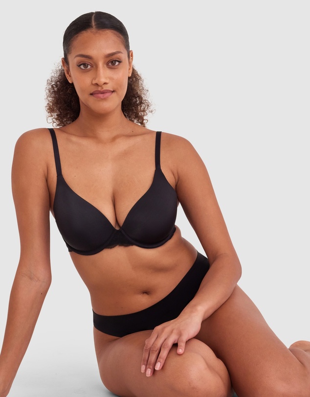 Bras N Things - Sexy Basics Lightly Lined Bra - Black
