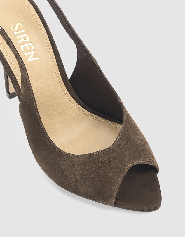 Siren - Zola Peep Toe Heels