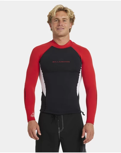 Billabong - Mens 1/1Mm Revolution Long Sleeve Wetsuit Top