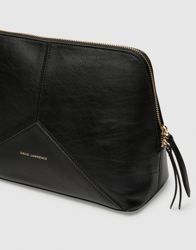David Lawrence - Frida Leather Cosmetic Pouch