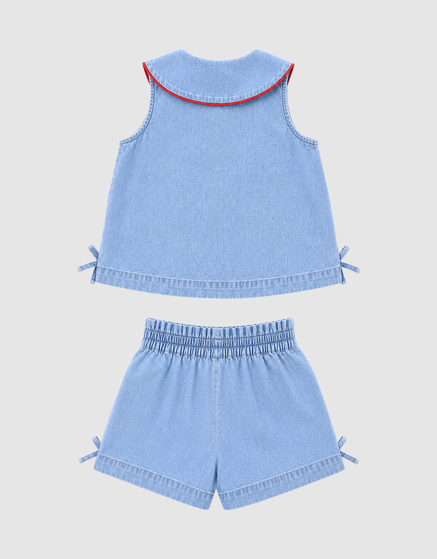 Rock Your Kid - Stephanie Set in Acid Denim