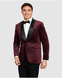 Tarocash - Fordham Velvet Tuxedo Jacket
