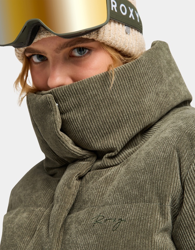 Roxy - Womens Snow Winter Rebel Cord Snow Jacket
