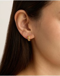 By Charlotte - Entwined Hearts Hoops