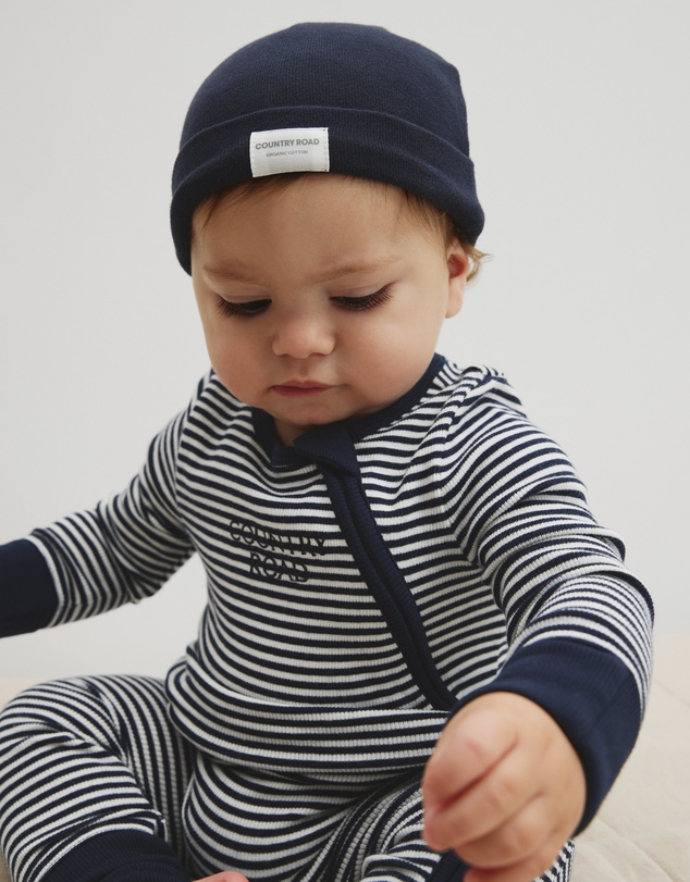 Country Road - Organically Grown Cotton Beanie