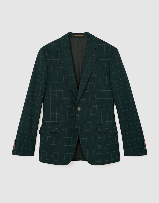 Politix - Sebastian Windowpane Check Tailored Jacket