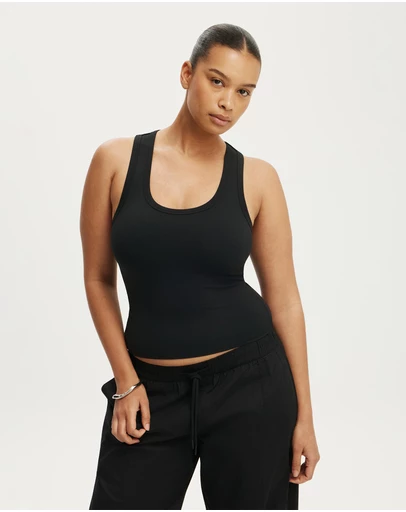Cotton On - Hold Me Scoop Neck Racerback Tank