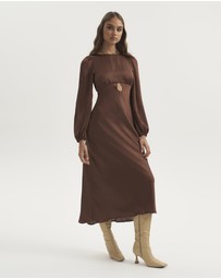 Ownley - Bethenny Bias Backless Dress