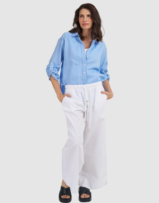 CAMIXA - Luna Oversize Linen Shirt