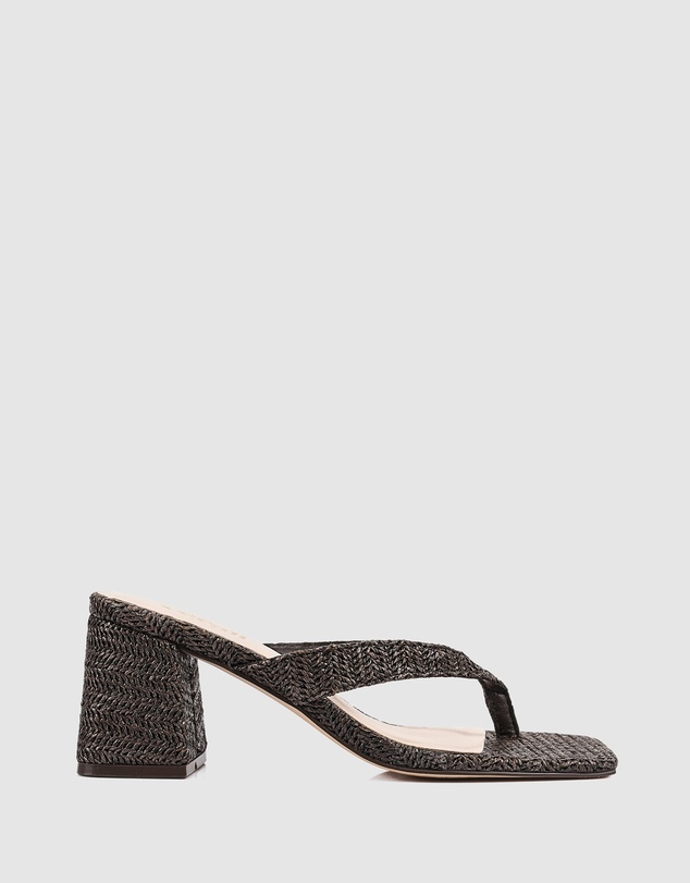 Verali - Stoked Block Heel Thongs