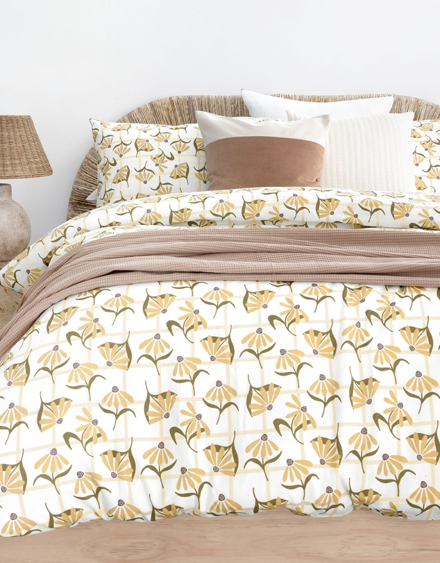 Bambury - Arlo Flannelette Quilt Cover Set
