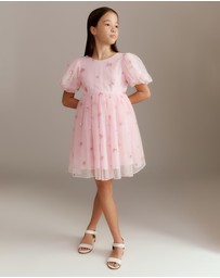 Bardot Junior - Rhea Tulle Mini Dress - Kids-Teens