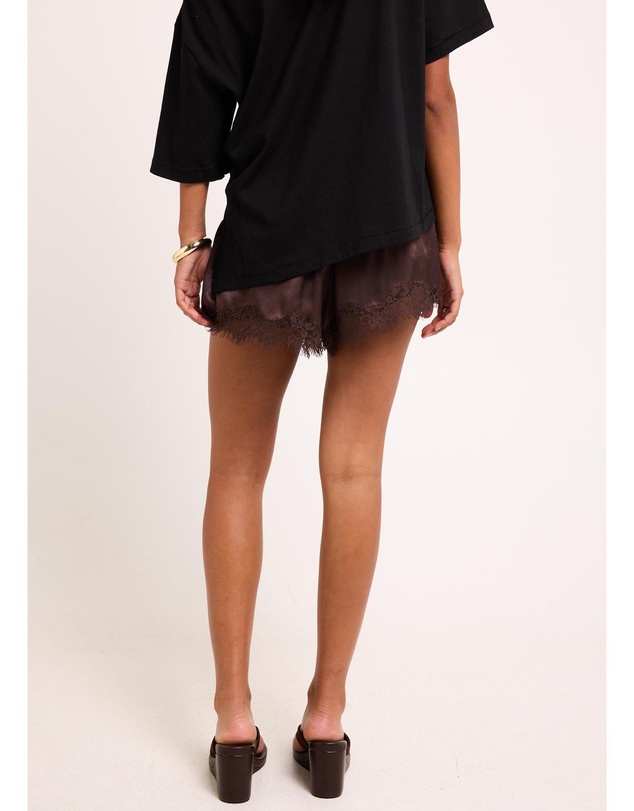 Alice In The Eve - Joy Lace Mini Shorts