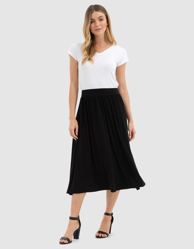 Bamboo Body - Midi Skirt