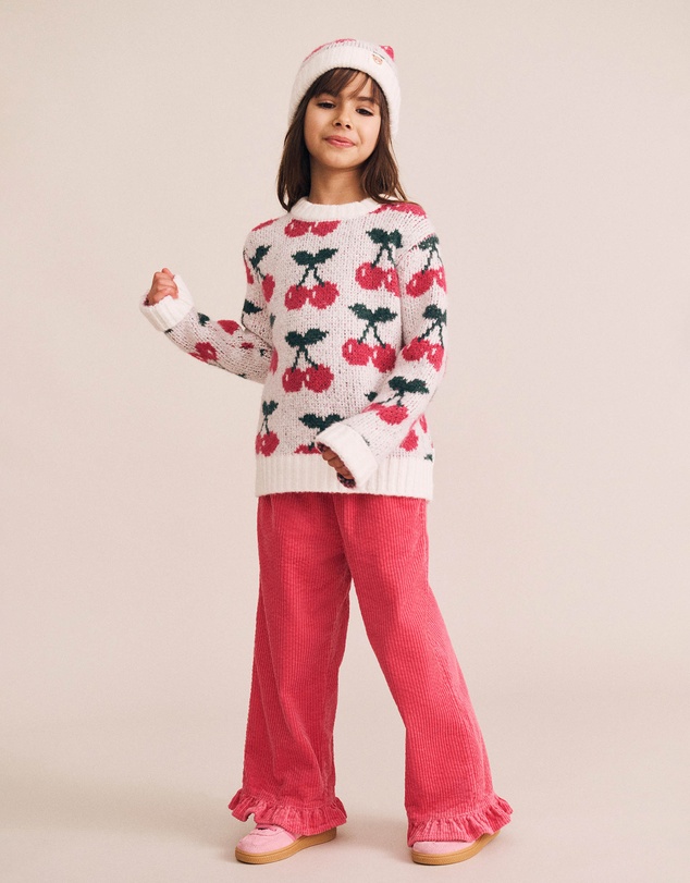 Huxbaby - Cherry Knit Pullover - Babies