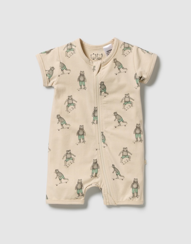 Wilson & Frenchy - Organic Boyleg Zipsuit - Babies