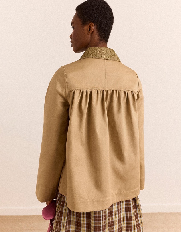 Damson Madder - Mini Mercedes Reversible Coat