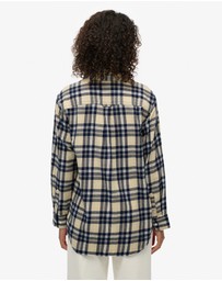 Superdry - Check Flannel Boyfriend Shirt