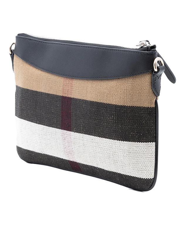Pre-Loved by Azura Reborn - Pre-Loved Mega Check Canvas Peyton Crossbody