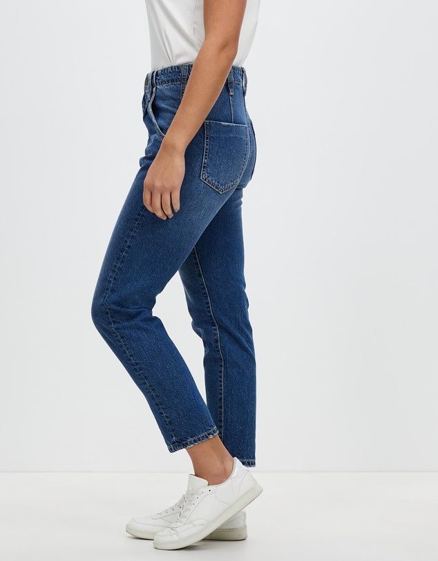 DRICOPER DENIM - Drifter Blur Blue Straight Leg Jeans