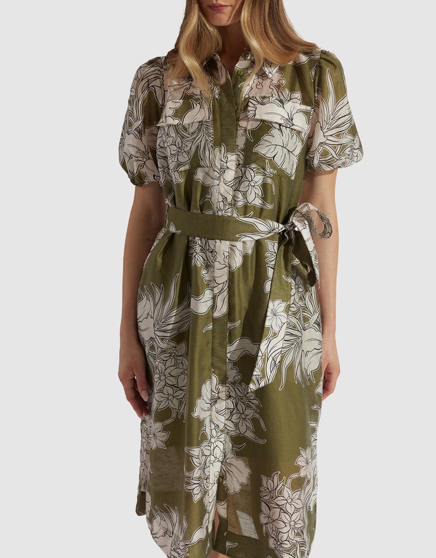 Decjuba - Maeve Midi Shirt Dress