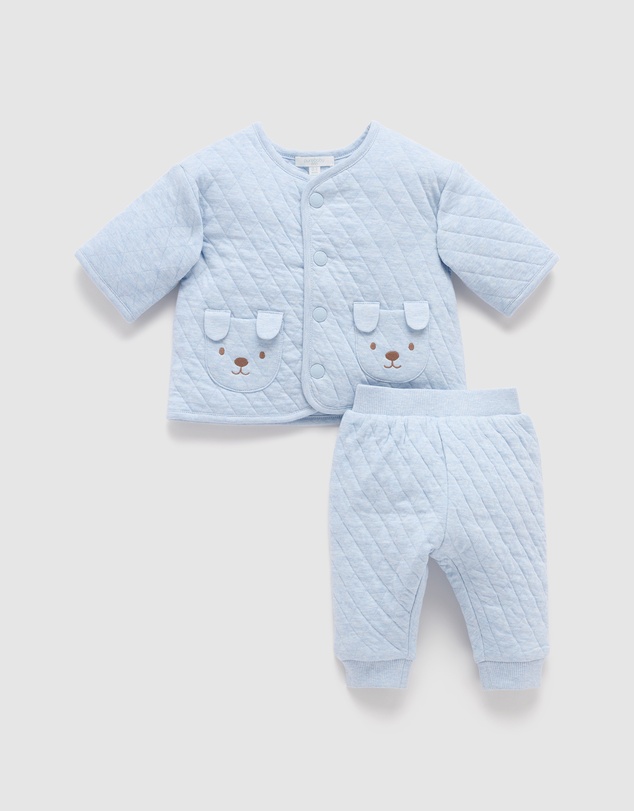 Purebaby - Quilted Track Set-Kids-Babies