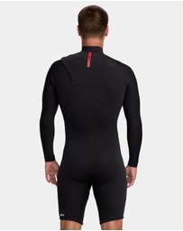 Quiksilver - Mens 2/2mm Highline Chest Zip Springsuit