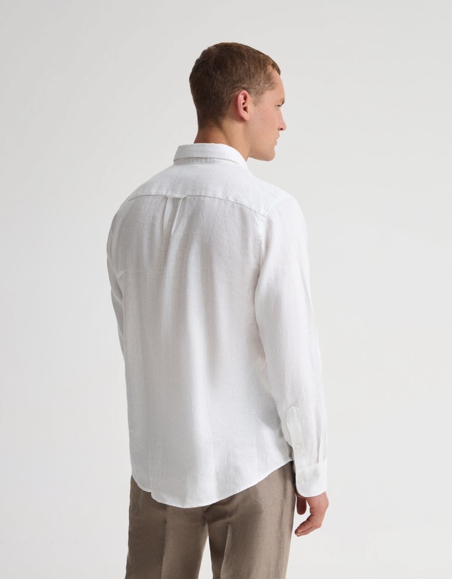Oxford - Cooper Ls Organic Linen Shirt