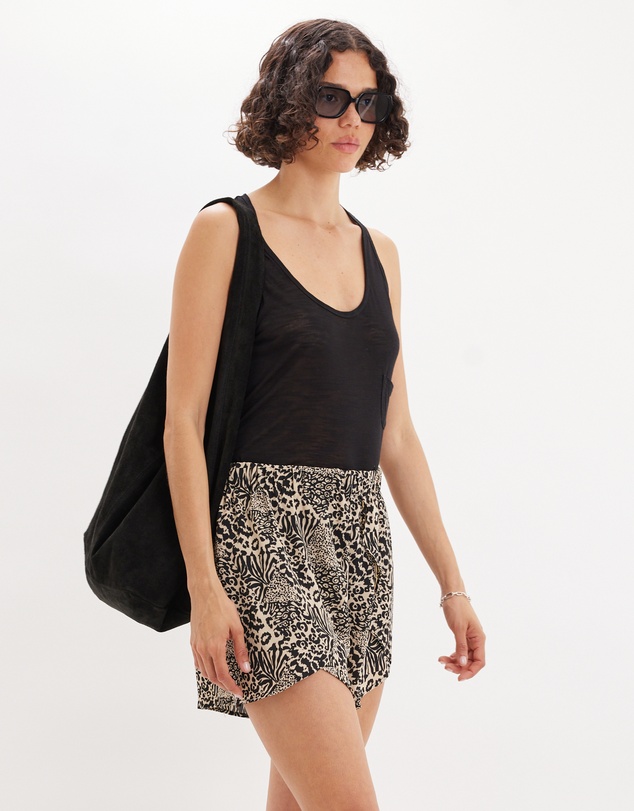 Amelius - Leona Animal Print Short