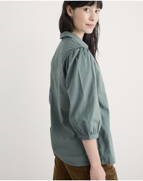 Seasalt - Seasalt Cornwall Green Hope Cottage Blouse