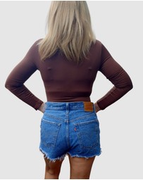 Core Trainer - Long Sleeve Round Neck Sculpting Bodysuit