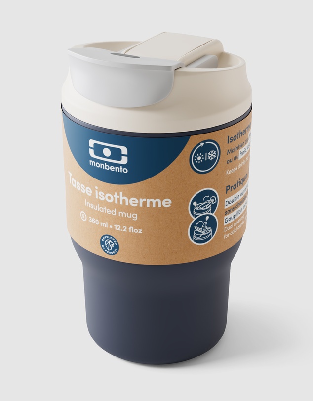 Monbento - Monbento Travel Mug S - Blue Infinity