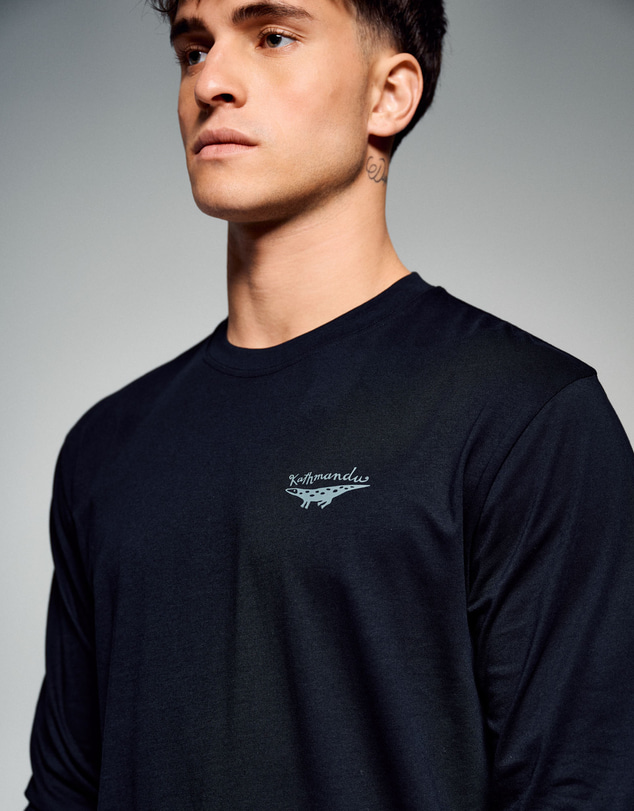 Kathmandu - Lizard Organic Cotton Long Sleeve Tee