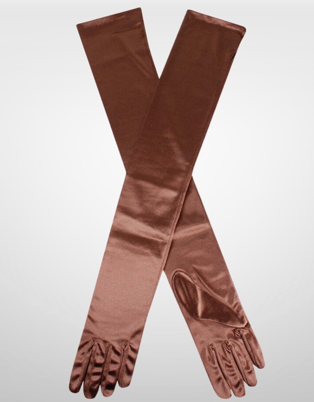 DENTS - Long Opera Satin Gloves