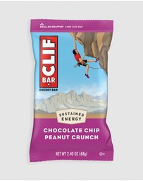 CLIF - Chocolate Chip Peanut Crunch Energy Bar - 12x68g