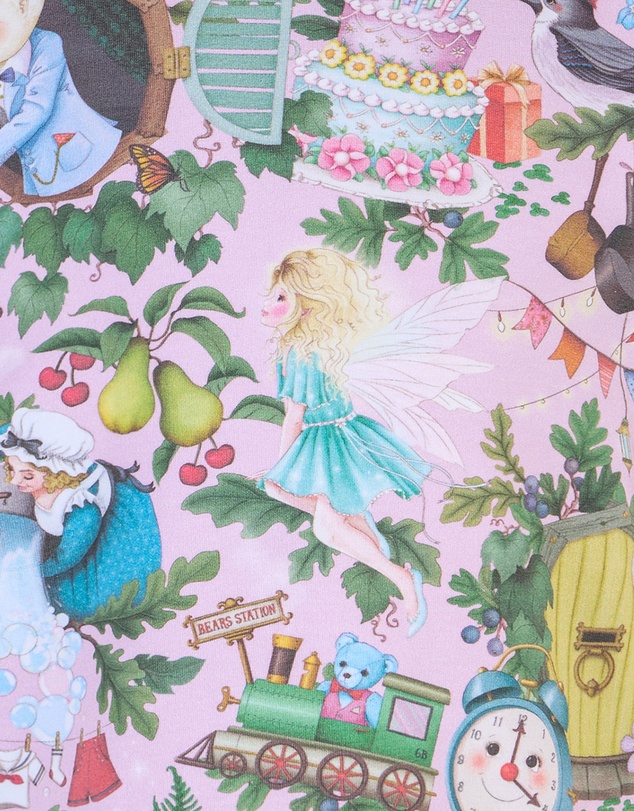 Fleur Harris - 'Faraway Friends' Sweater in Lilac