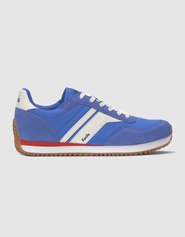 Keds - Rena Nylon/Suede Blue/White/Red