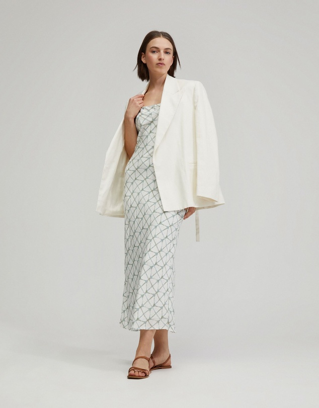 Oxford - Monica Printed Slip Dress