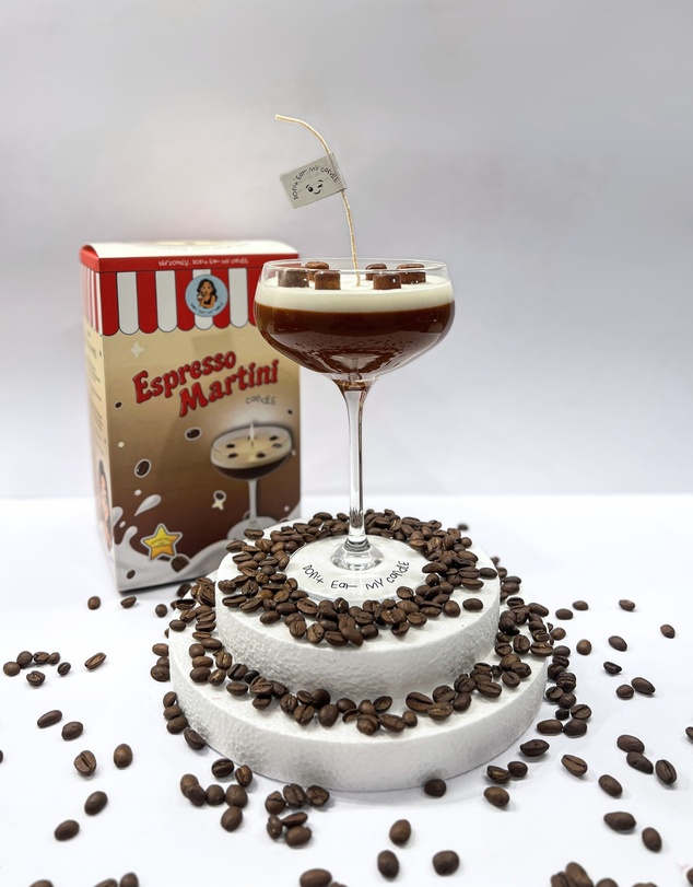 Don't Eat My Candle - Espresso Martini Cocktail Candle - Triple Pour (310g)