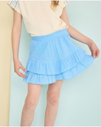 NONO - Naia Fully Embroidered Skirt - Kids-Teens