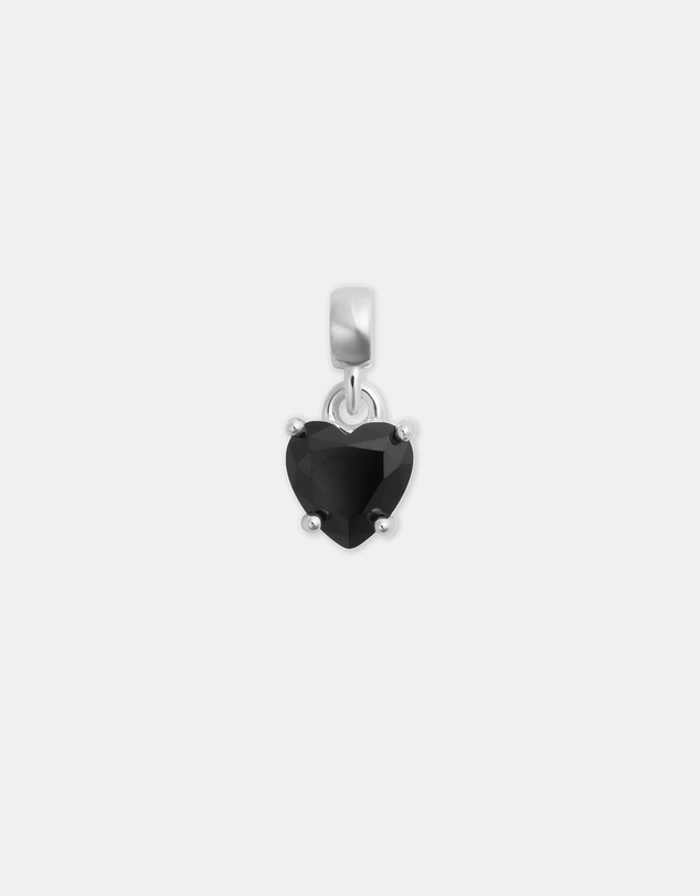 Daniel Wellington - Heart Black Crystal Charm S925