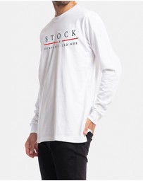 Stock & Co. - Red Line Long Sleeve Tee